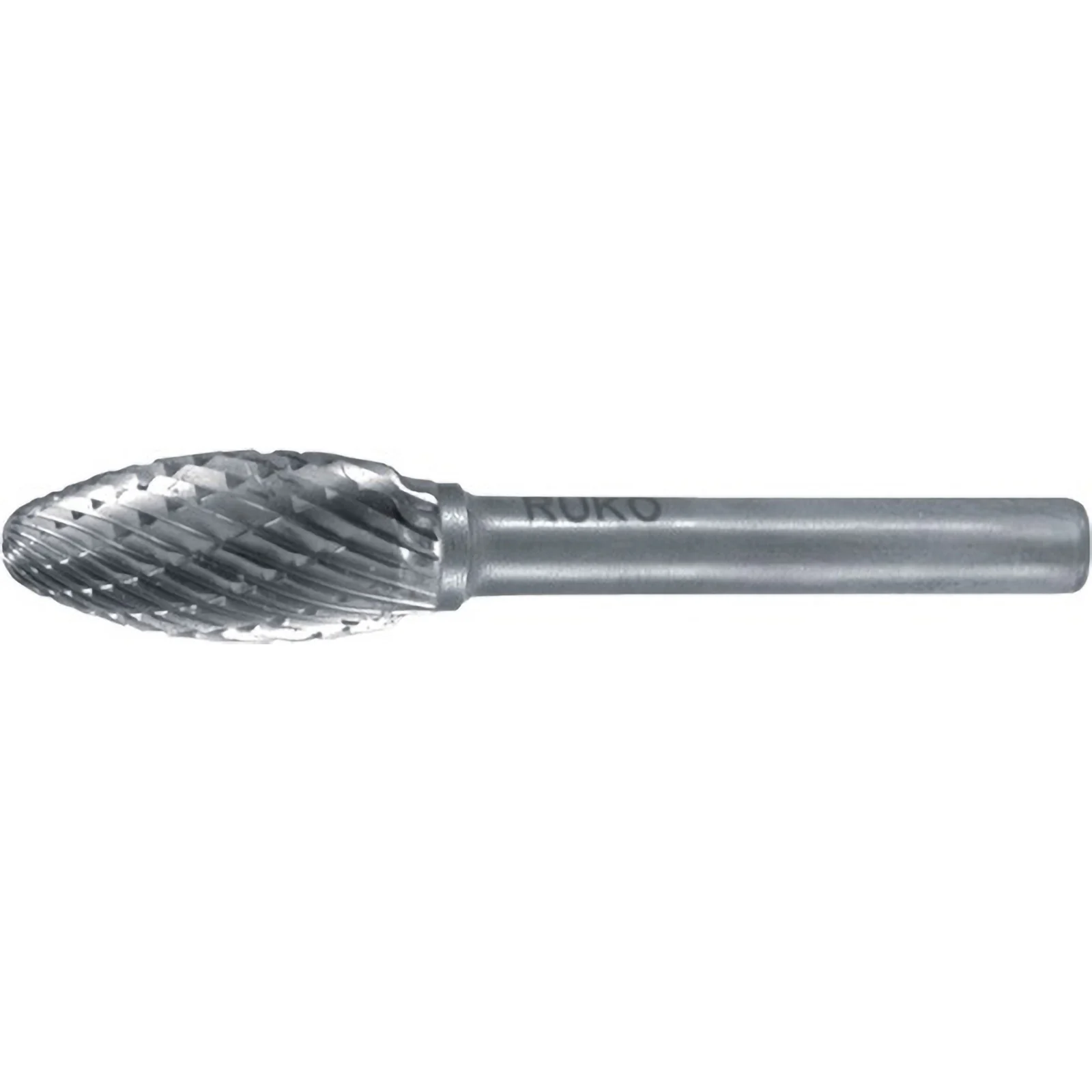 RUKO Fraise à métaux dur FLH Ø 12 mm Longueur de tête 32 mm Ø de tige 6 mm Denture KVZ 4 - 116220