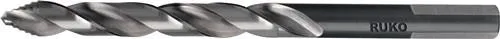 Mèche hélicoïdale Ruko ULTIMATECUT FS DIN 338 TypN D.4,5mm HSS brute/brunie à queue à trois pans