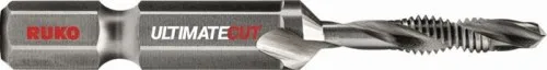 Taraud machine ULTIMATECUT RUKO avec pointe FLOWSTEP®, HSS, queue hexagonale