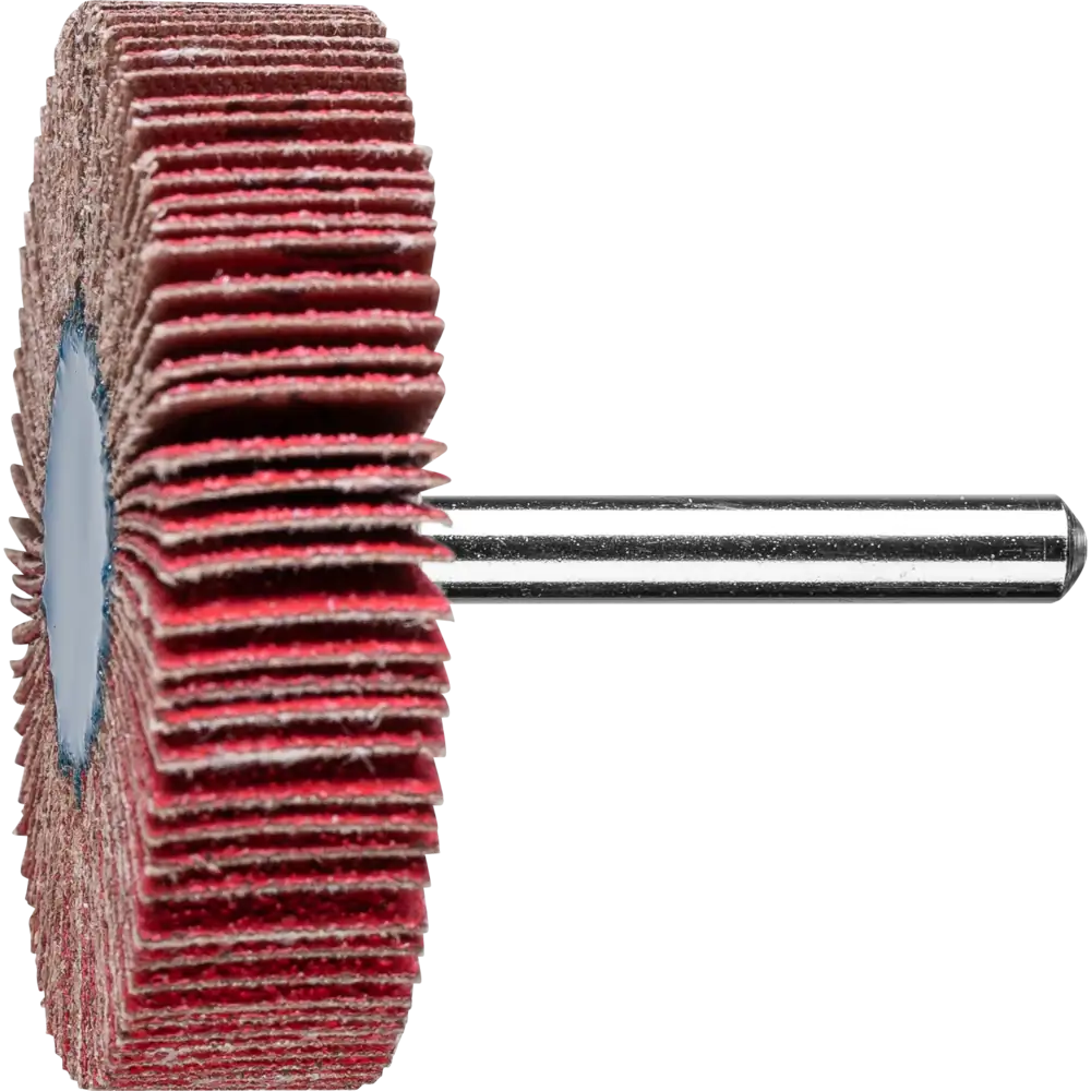 PFERD TOOLS Meuleuse à lamelles en céramique à fort enlèvement sur acier inoxydable