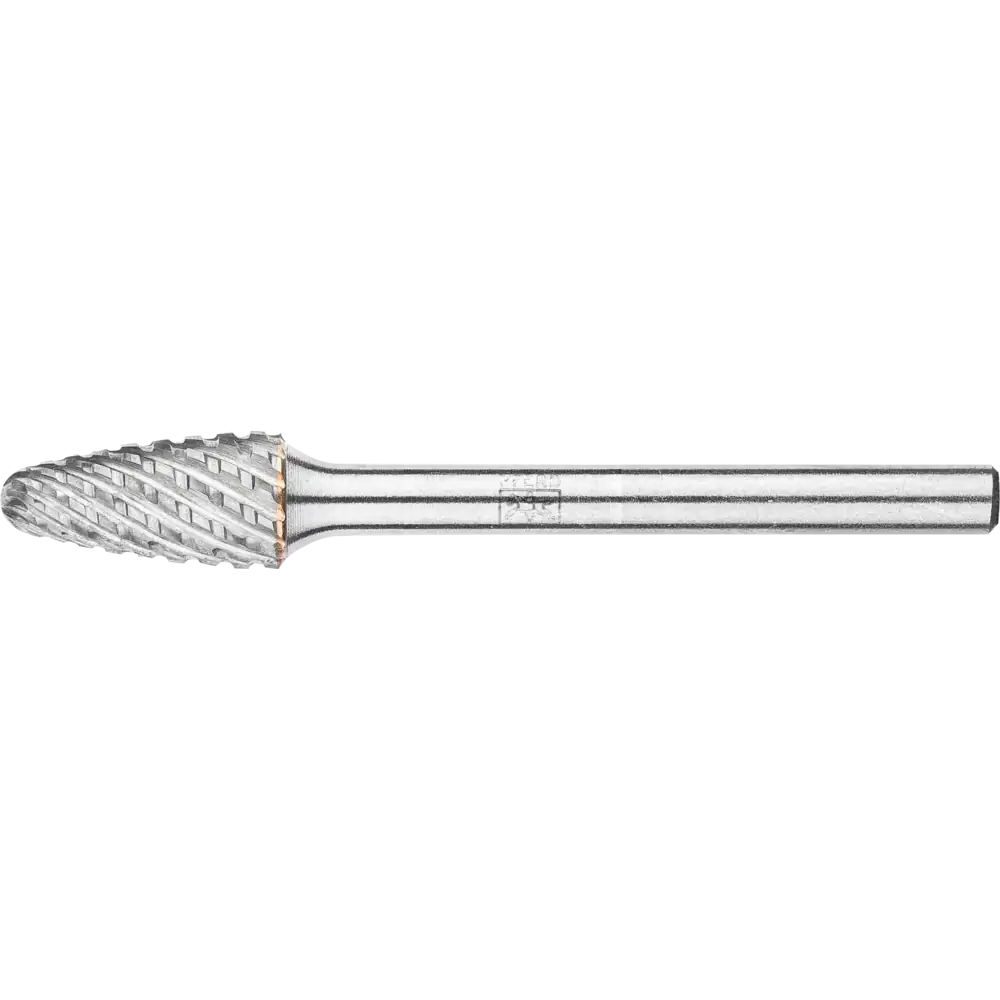 PFERD TOOLS Fraise en carbure de tungstène à haut rendement, forme arrondie RBF TITANIUM pour titane