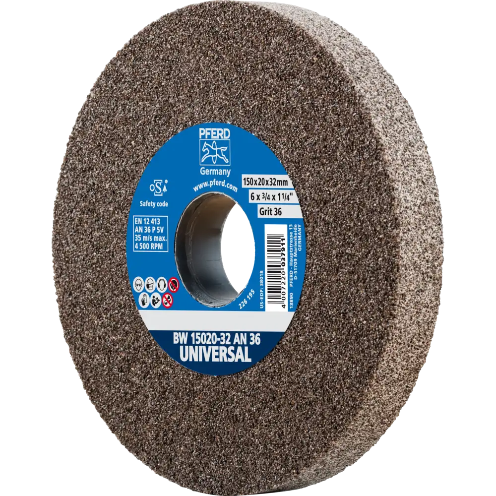 Disque pour meuleuse d'établi PFERD TOOLS A (universel)