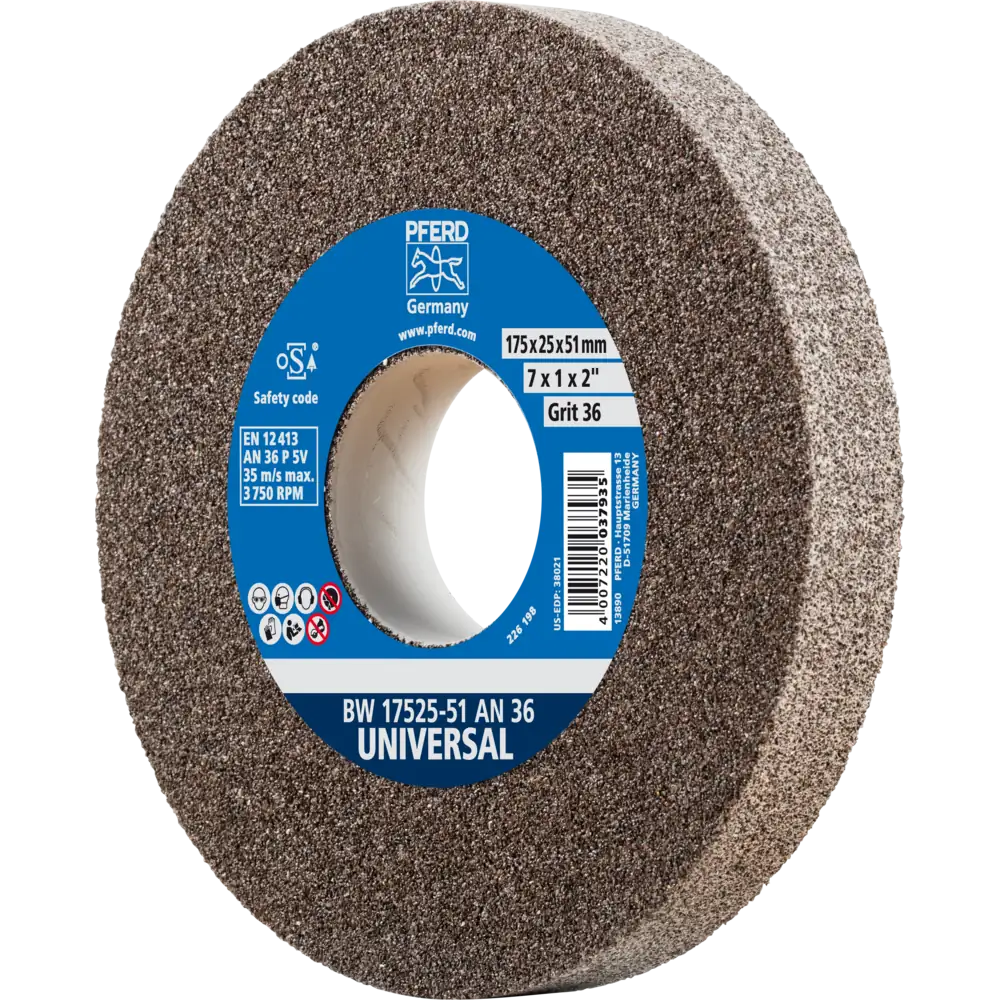 Disque de ponçage pour meuleuse PFERD TOOLS A pour tâches de ponçage universelles