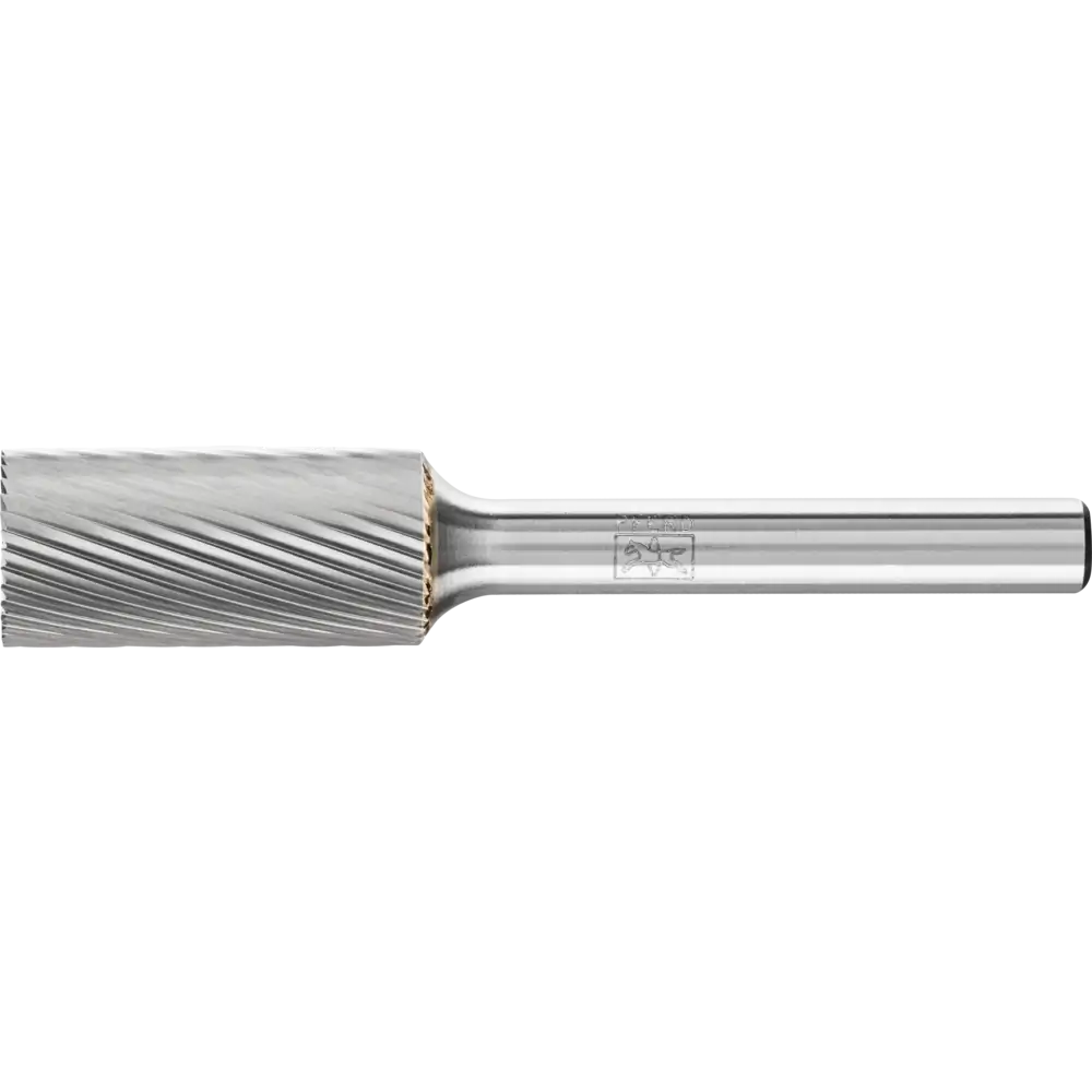 PFERD TOOLS Fraise en carbure de tungstène ZYAS cylindrique à denture frontale Z5 universelle fine