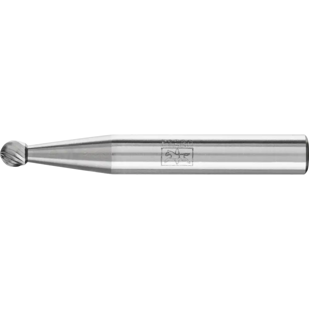 Fraise à carbure PFERD TOOLS KUD Z5 sphérique universelle fine