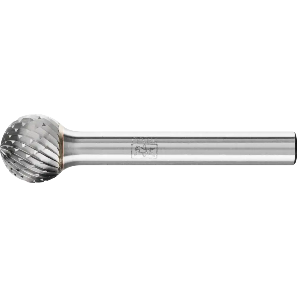 Fraise à carbure PFERD TOOLS KUD Z4 sphérique universelle moyenne fine