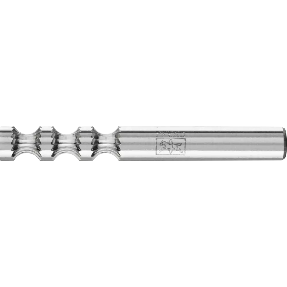Fraise à rayon en carbure PFERD TOOLS, exécution cylindrique pour l'usinage des arêtes