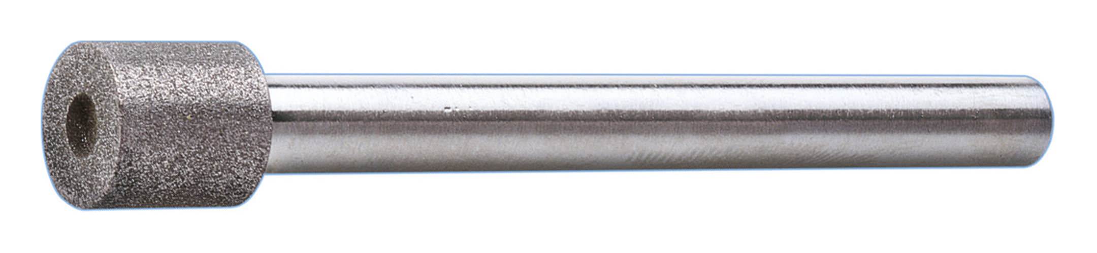 PFERD TOOLS Meule diamantée cylindrique pour alésages/rayons avec tige non rétrécie