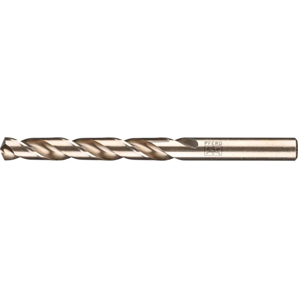 Mèche hélicoïdale INOX HSS-E Co5 N DIN 338 PFERD TOOLS pour matériaux durs et tenaces