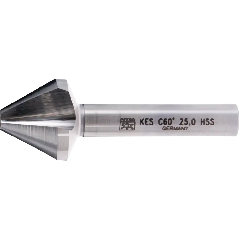 PFERD TOOLS Fraise conique et de chanfreinage HSS 60° DIN 334 C