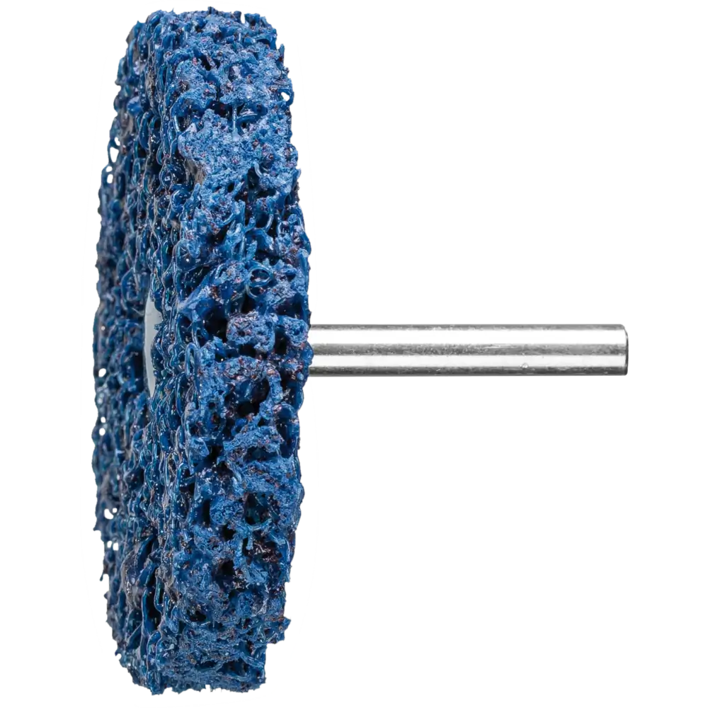 Tissu abrasif de nettoyage POLICLEAN PCLZY queue 6 mm pour travaux de nettoyage grossiers, 1 pièce
