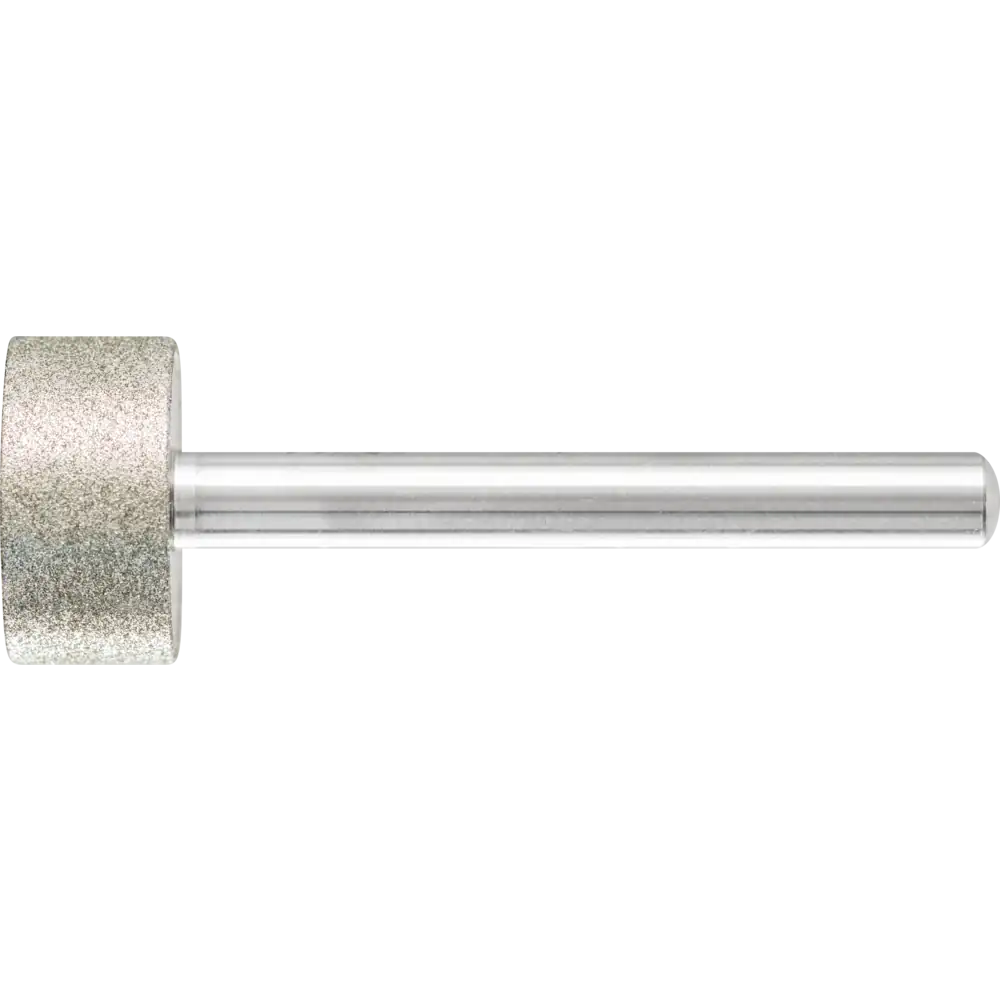 Mèche diamantée cylindrique PFERD TOOLS pour ponçage d'alésages/rayons avec queue non rétrécie