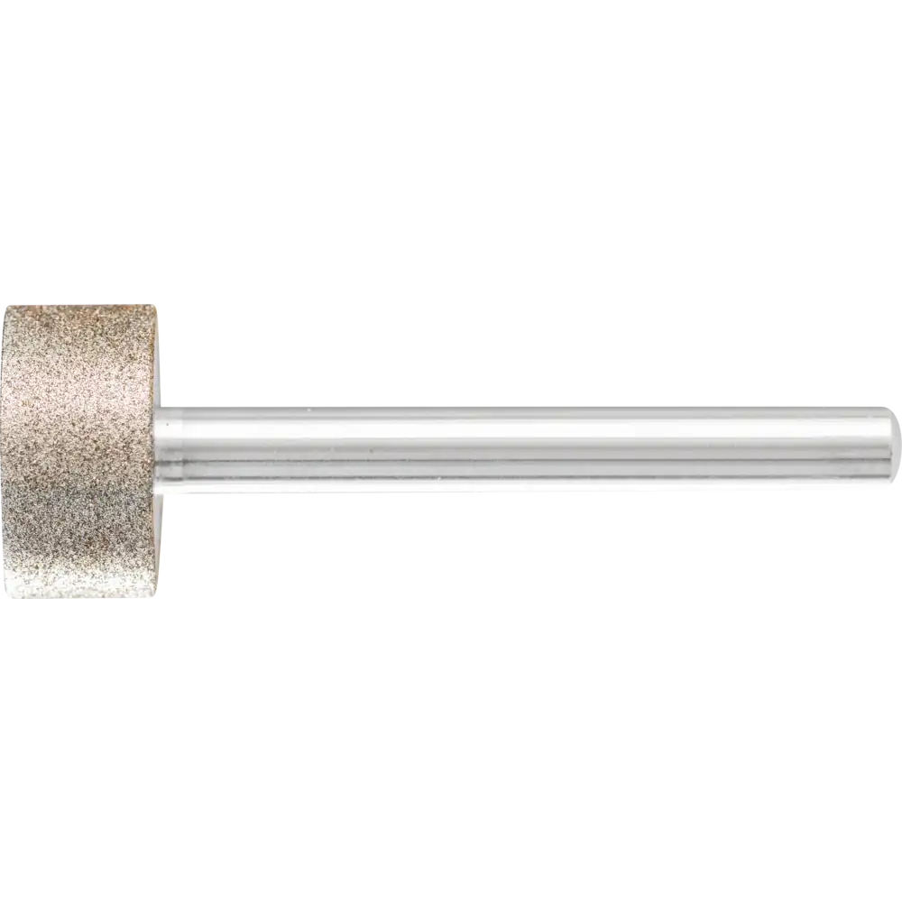 Mèche abrasive PFERD TOOLS en CBN, forme cylindrique pour l'alésage de trous et de rayons