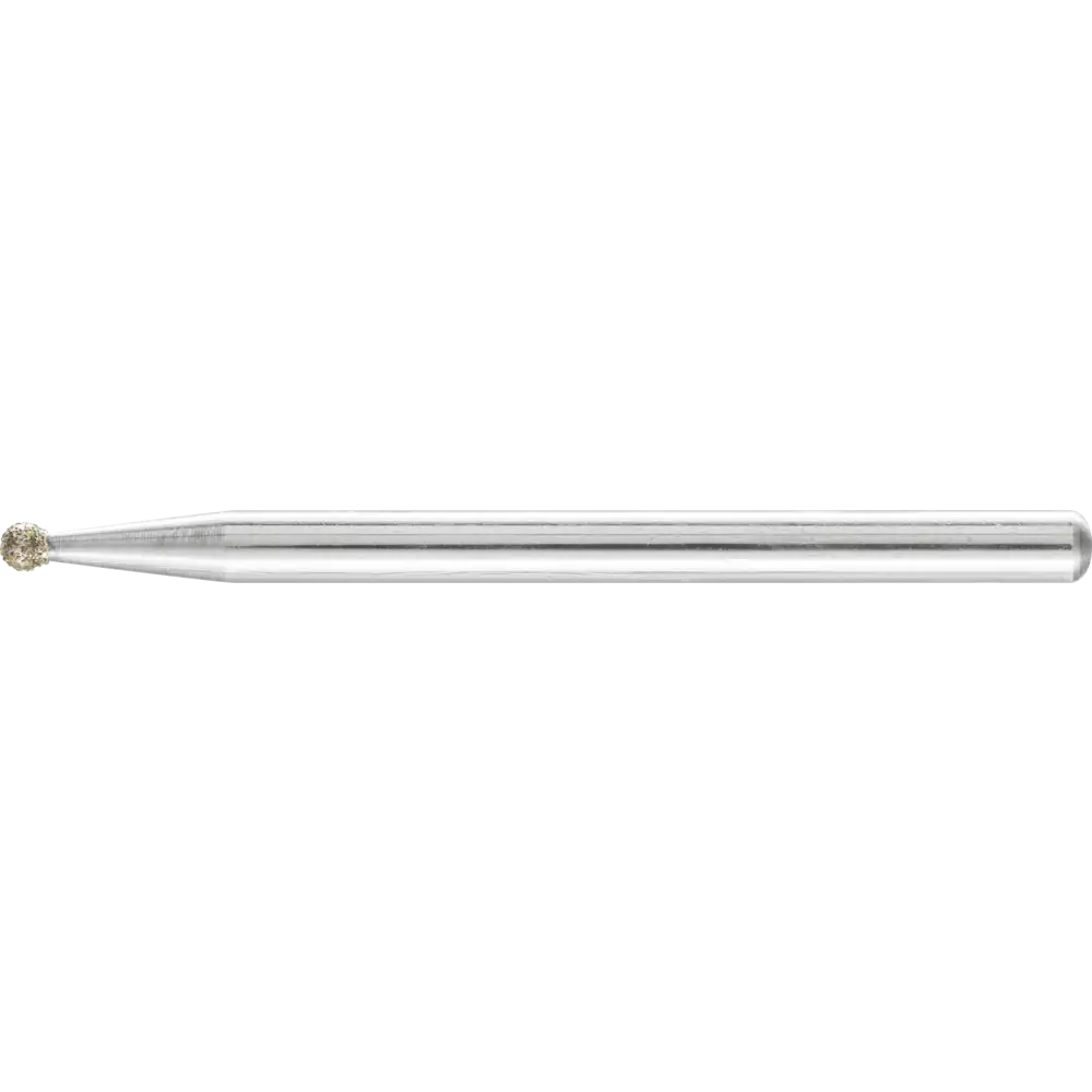 Mèche diamantée à polir sphérique PFERD TOOLS pour gravure et ébavurage
