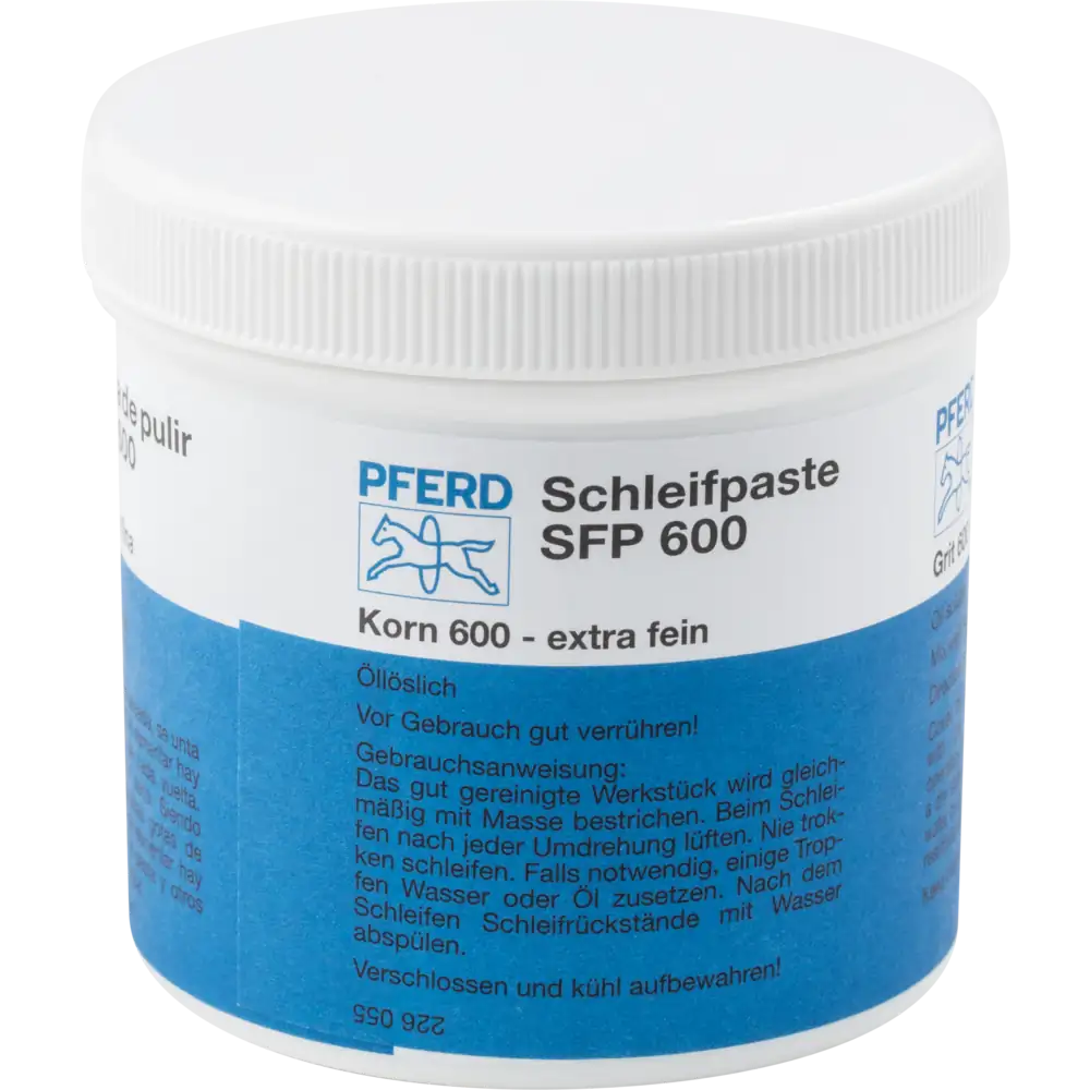 PFERD TOOLS Pâte à poncer SFP 250 g pour le ponçage fin et l'ajustement de soupapes et de roulements