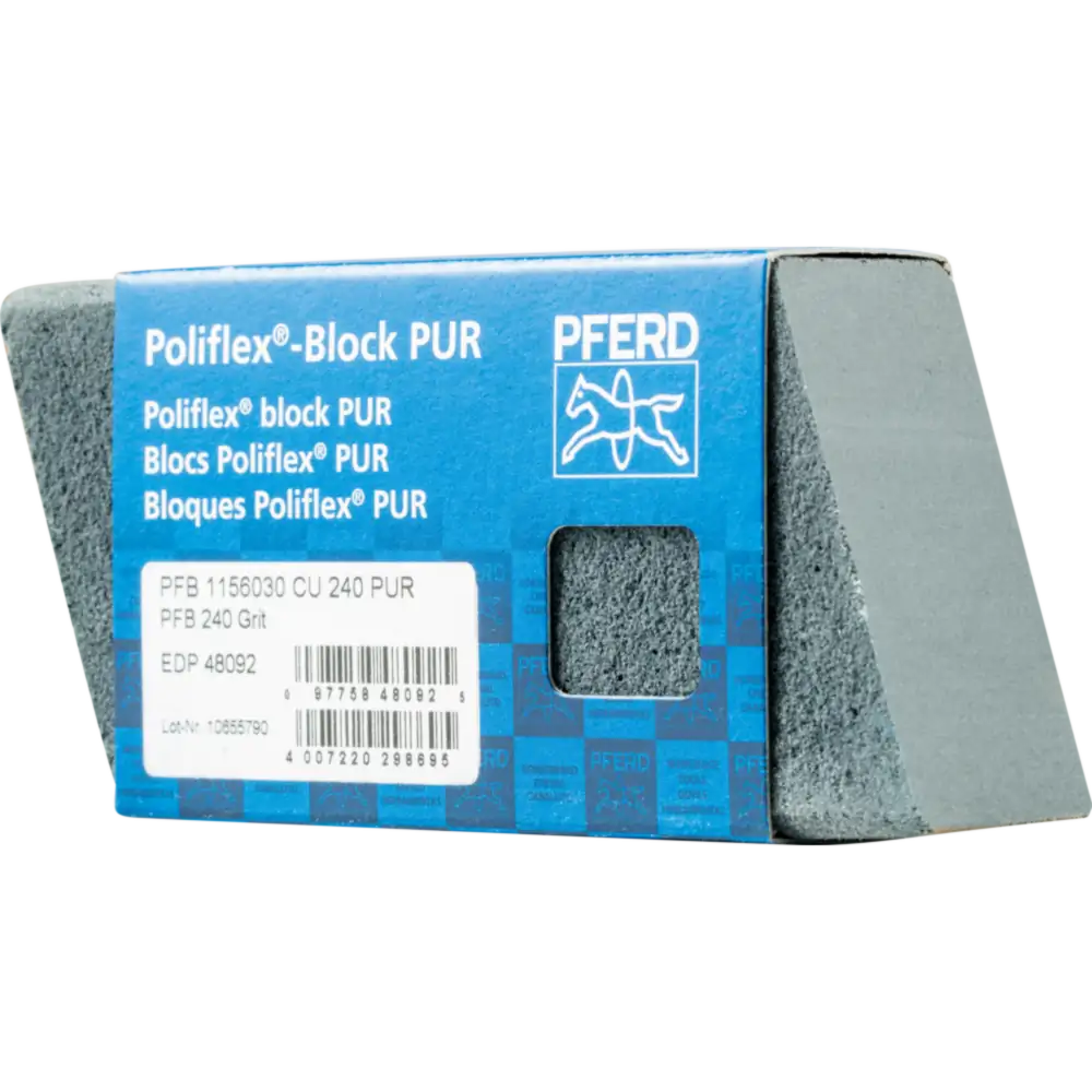 PFERD TOOLS Poliflex Bloc de ponçage liant PUR pour ponçage fin et finition