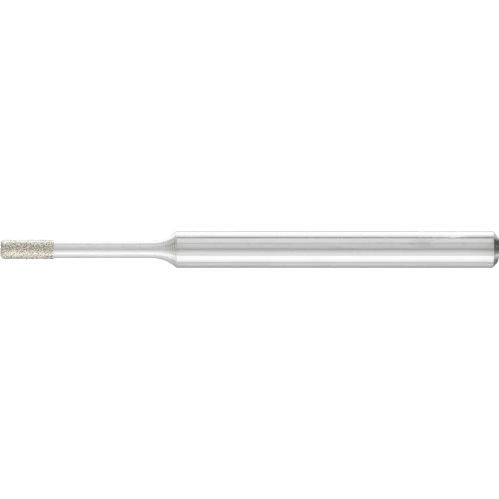 PFERD TOOLS Mèche diamantée cylindrique pour le ponçage d'alésages/rayons avec tige décalée