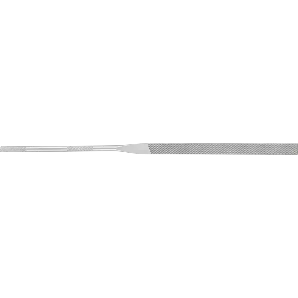 PFERD TOOLS Lime à aiguille de précision plate-bombée, bord arrondi 160 mm Dents suisses 0, grossière
