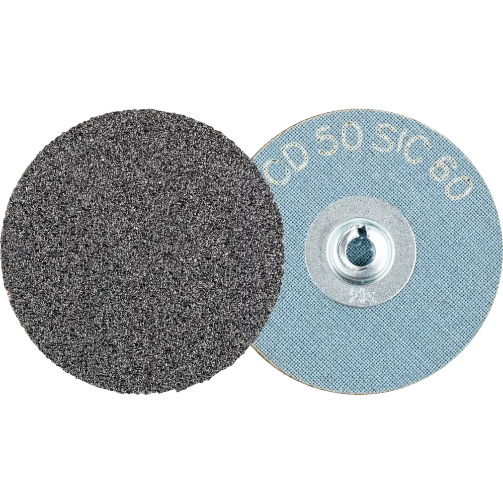 Plaquette de ponçage PFERD TOOLS COMBIDISC SIC pour métaux non ferreux durs