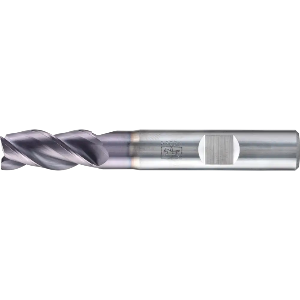 PFERD TOOLS Fraise à chanfreiner VHM longue 3 tailles tranchantes chanfrein 45° TiAlN queue HB Universal Line