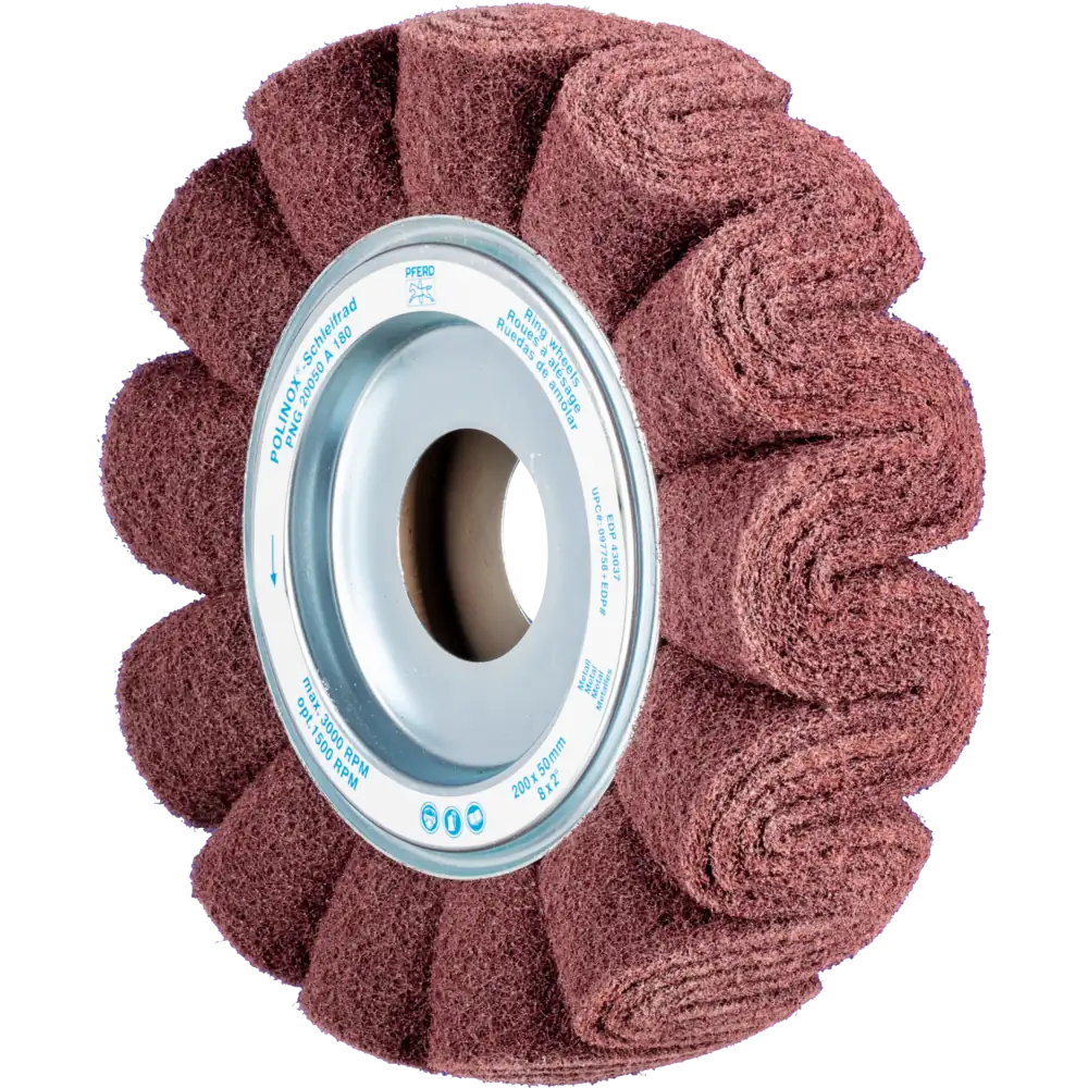 Roue de ponçage en non-tissé POLINOX PNG de PFERD TOOLS