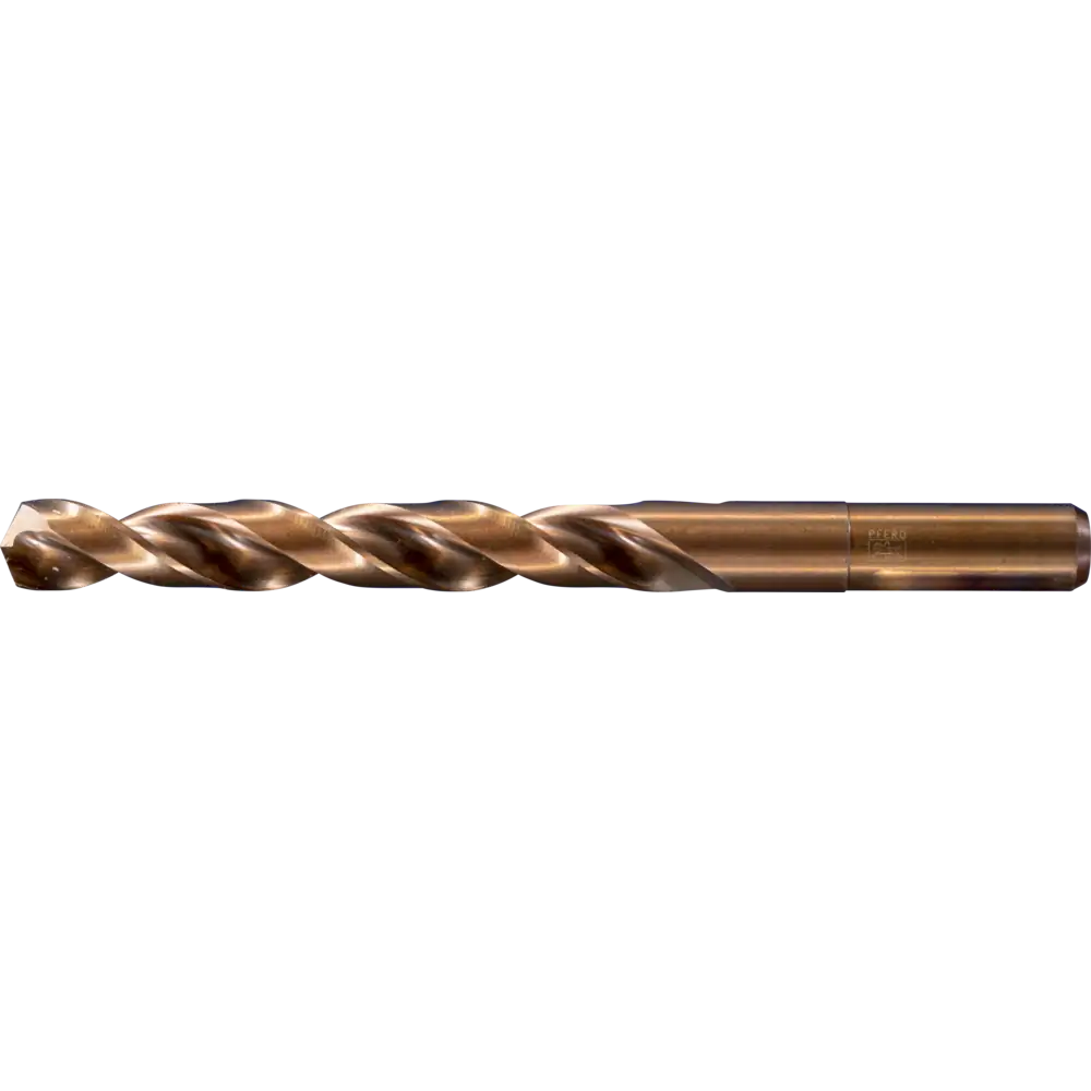 Mèche hélicoïdale INOX HSS-E Co5 N DIN 338 135° PFERD TOOLS pour matériaux tenaces et durs