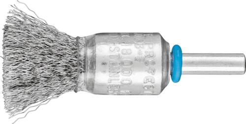 Brosse à poils PBU INOX Ø15mm - Fil 0,2mm - VA
