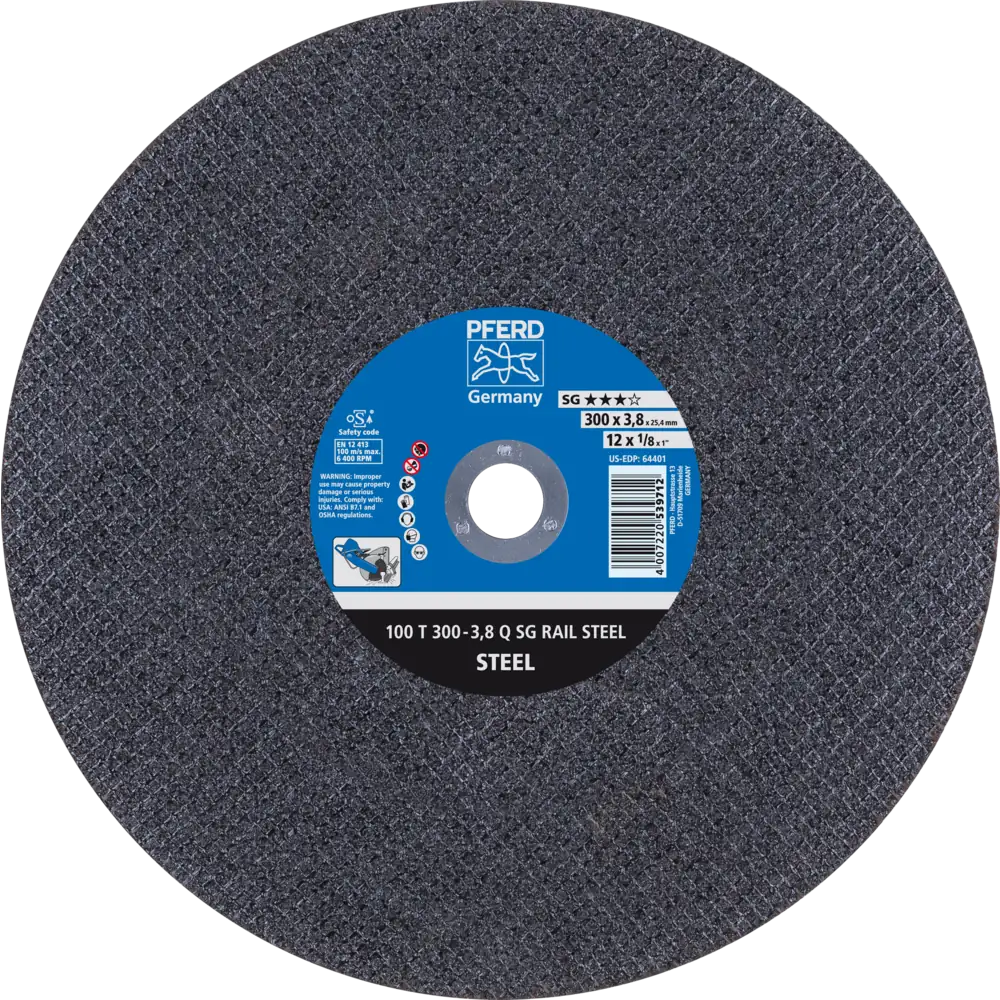 Disque de tronçonnage pour rails PFERD TOOLS T Performance Line SG RAIL