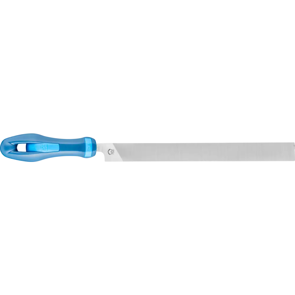PFERD TOOLS Lime d’affûtage à manche, forme couteau, Hieb 2, universelle pour l’affûtage