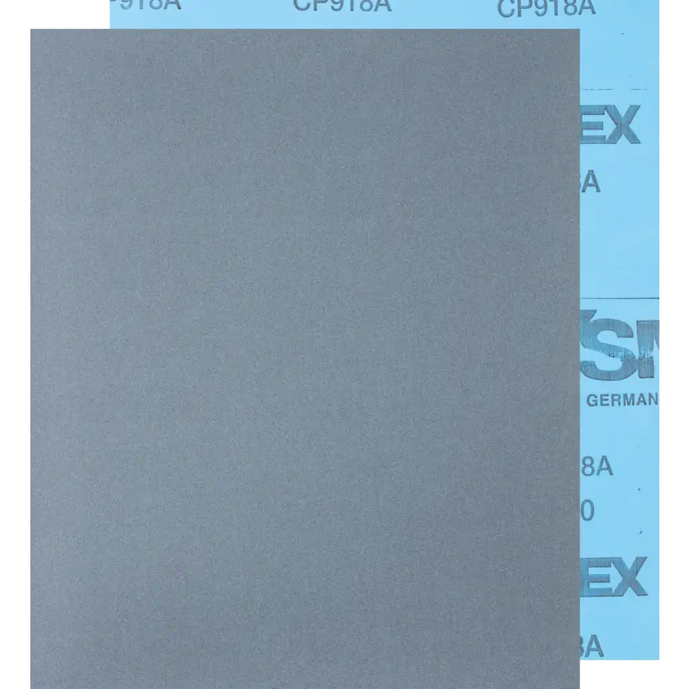 Feuille abrasive résistante à l'eau PFERD TOOLS BP W SIC pour traitement de laque