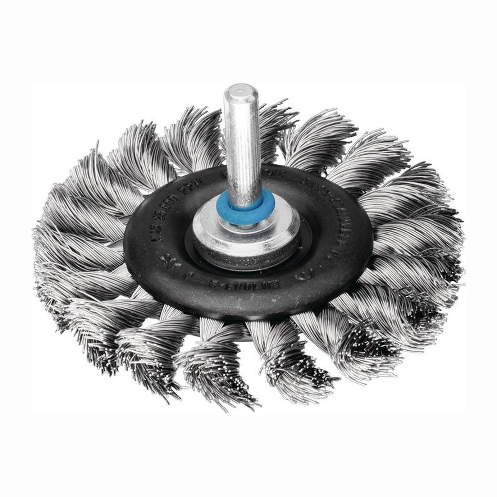 Brosse ronde PFERD RBG 7012/6 INOX Ø 70 mm, diamètre du fil 0,35 mm, épaisseur du fil 6 mm - 43107013