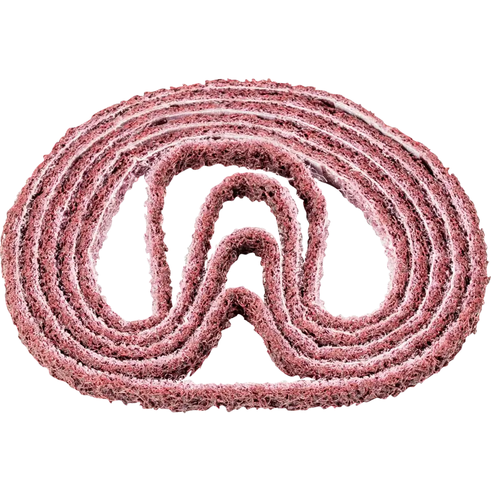 Bande de ponçage en non-tissé PFERD TOOLS VB pour finition fine et polissage avec ponceuse à bande