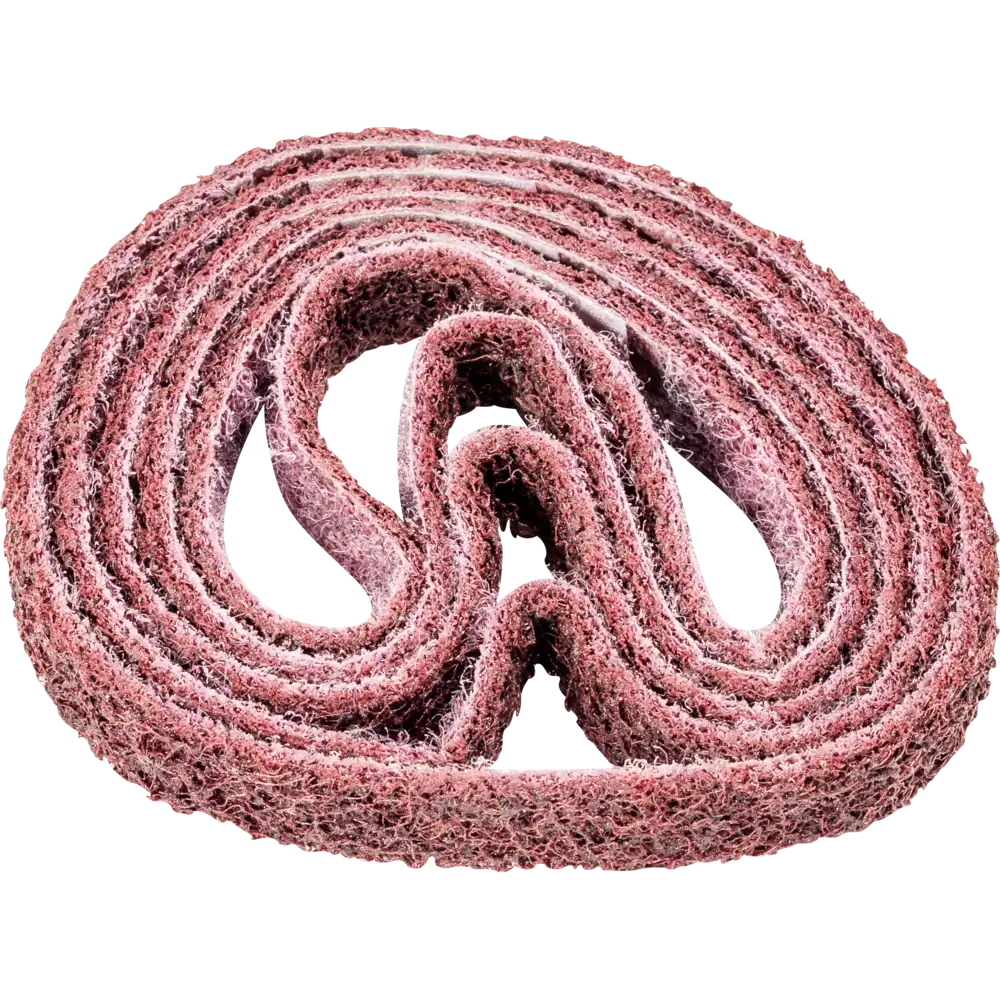 PFERD TOOLS Bande de ponçage en non-tissé VB pour finition et polissage avec ponceuse à bande