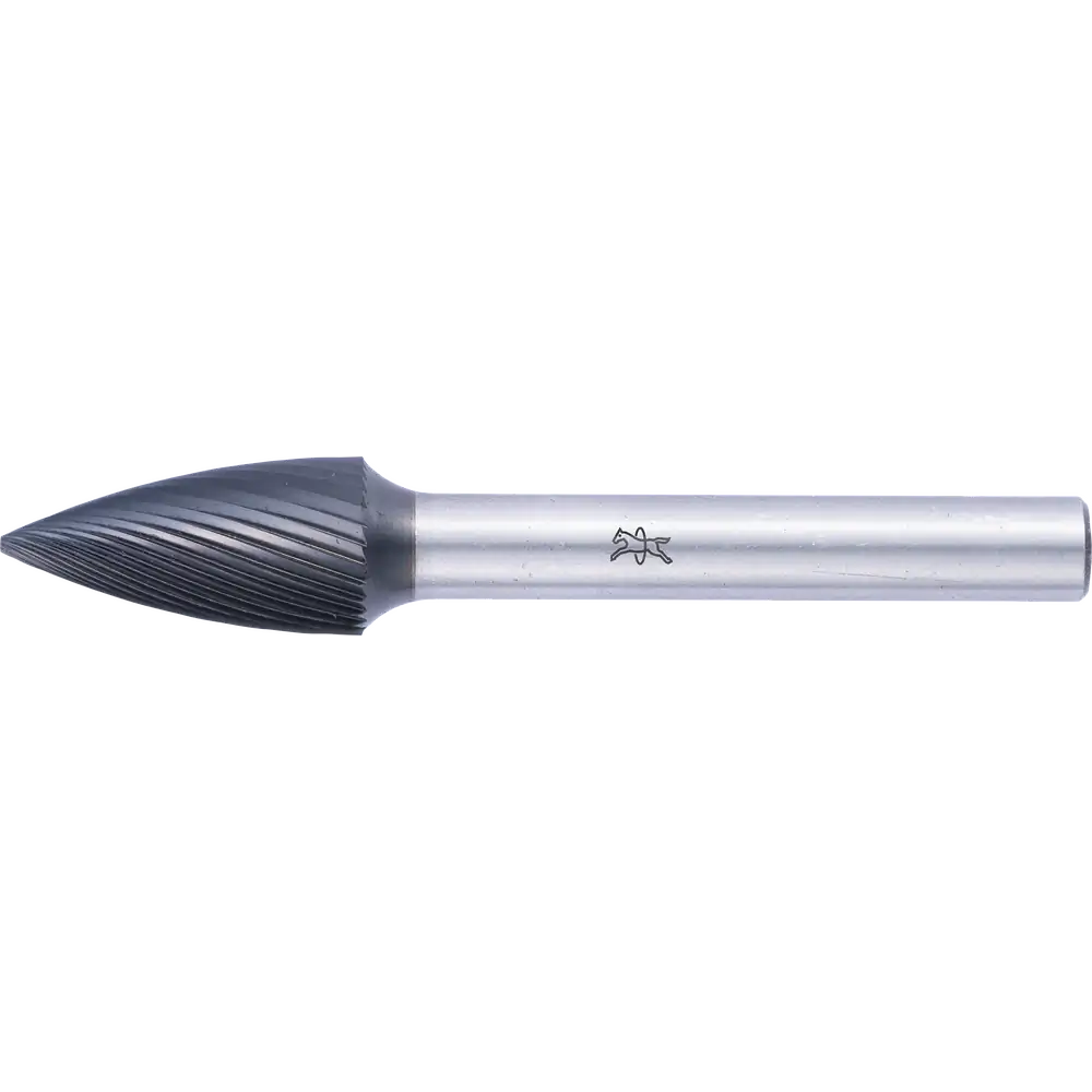 PFERD TOOLS Fraise en carbure de tungstène haute performance à pointe en ogive SPG Ø 10x20mm queue Ø 6mm denture 5 HICOAT revêtue universelle fine