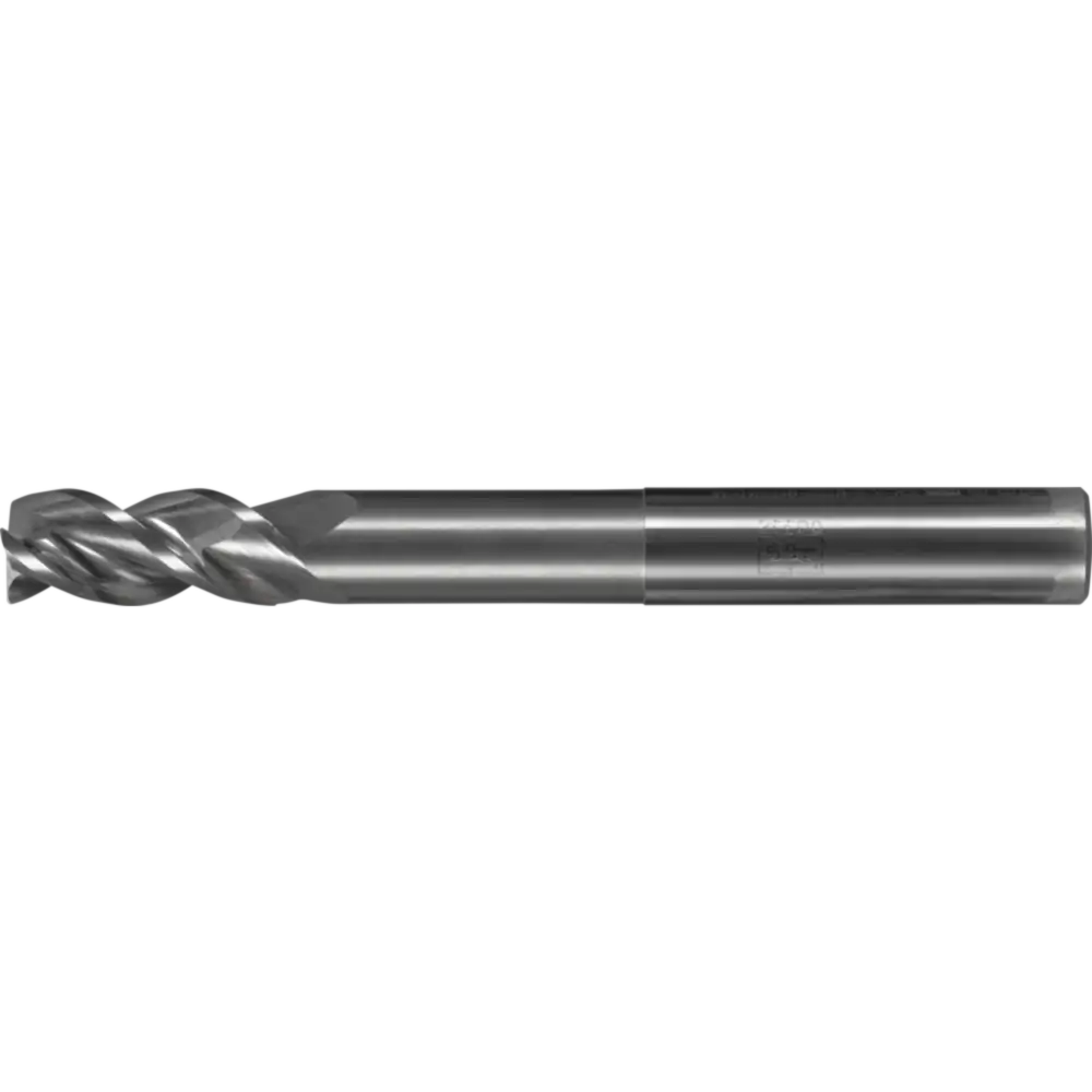 PFERD TOOLS Fraise VHM Ø12 mm, 3 tailles, 2xDC, dégagement de col extra-long, chanfrein 0,25 mm, queue HA