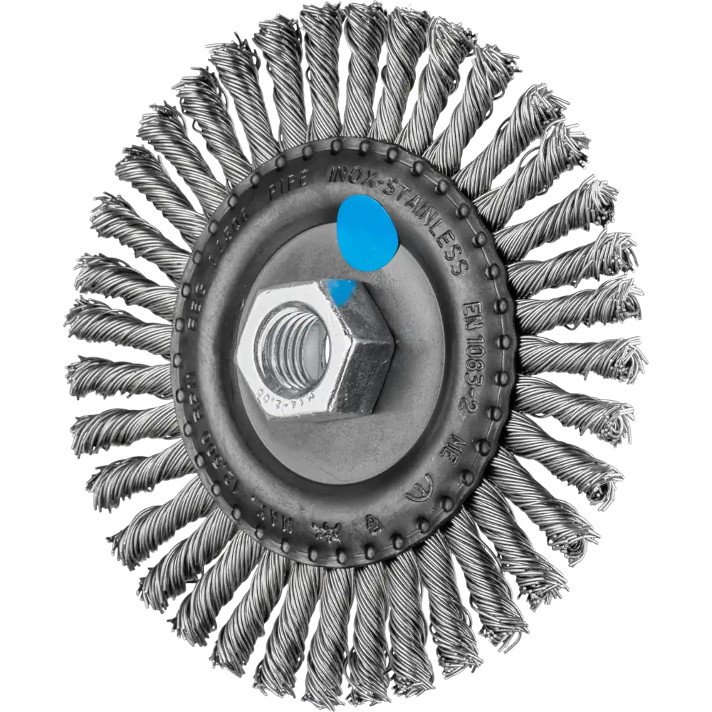 PFERD TOOLS BROSSE PIPELINE torsadée RBG M14 Fil inox Meuleuse d'angle