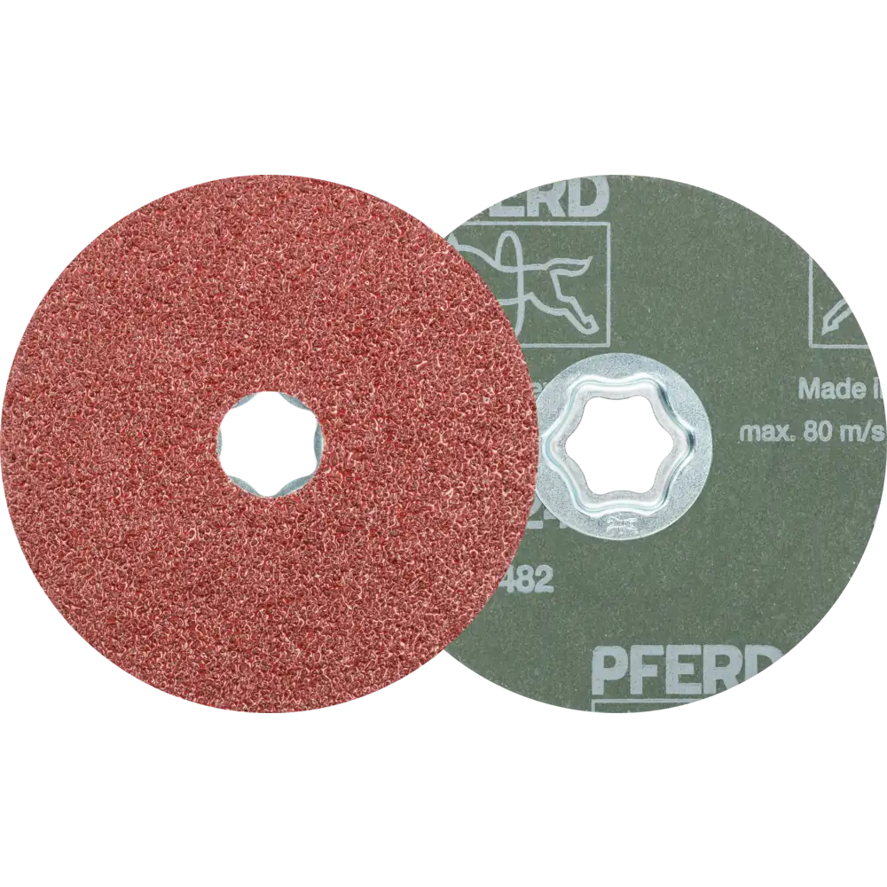 Disque fibre corindon COMBICLICK de PFERD TOOLS pour applications universelles