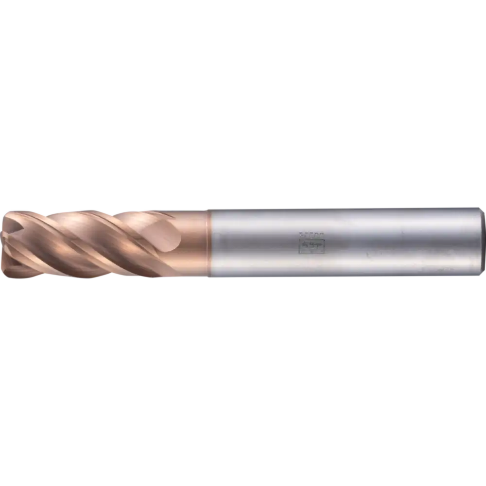 PFERD TOOLS Fraise VHM Ø8 mm, 4 tailles, 2xDC, rayon 0,5 mm, revêtement AlTiN / TiSiXN, queue HA