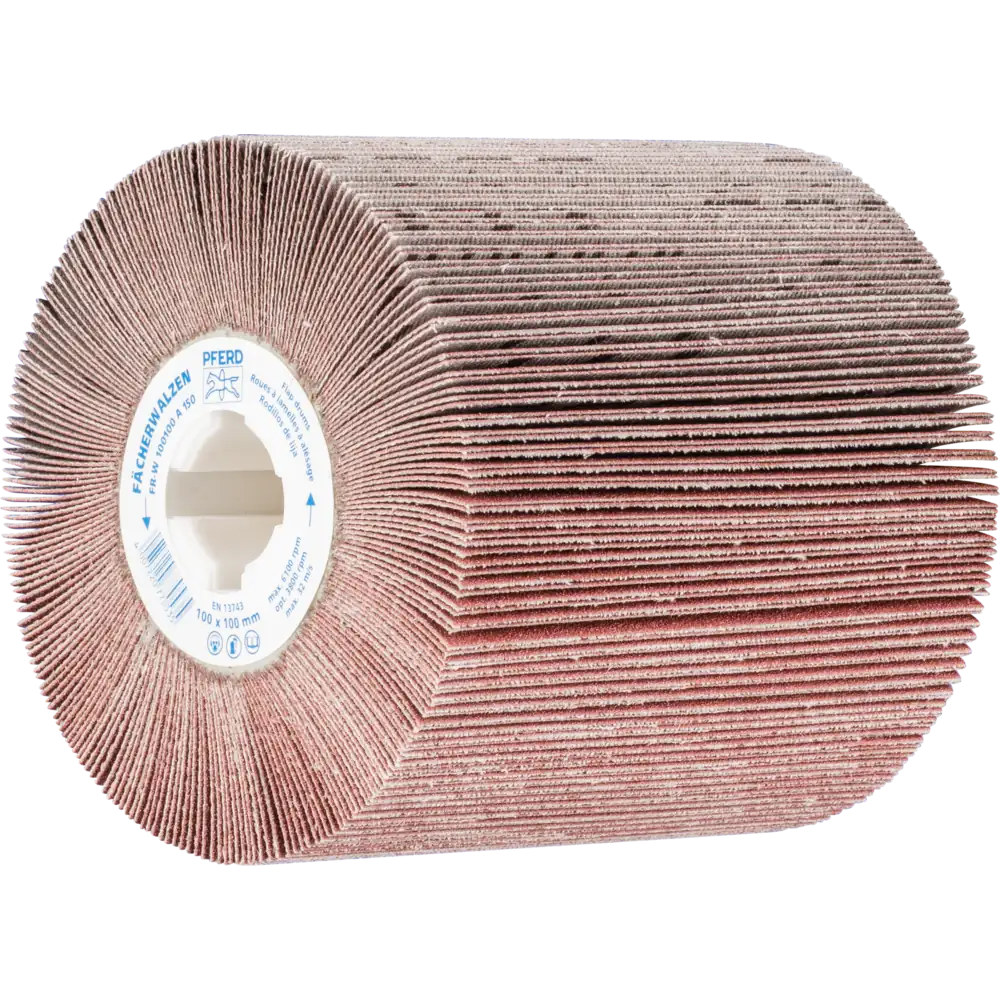 Rouleau à lamelles PFERD TOOLS pour entraînement par rouleau
