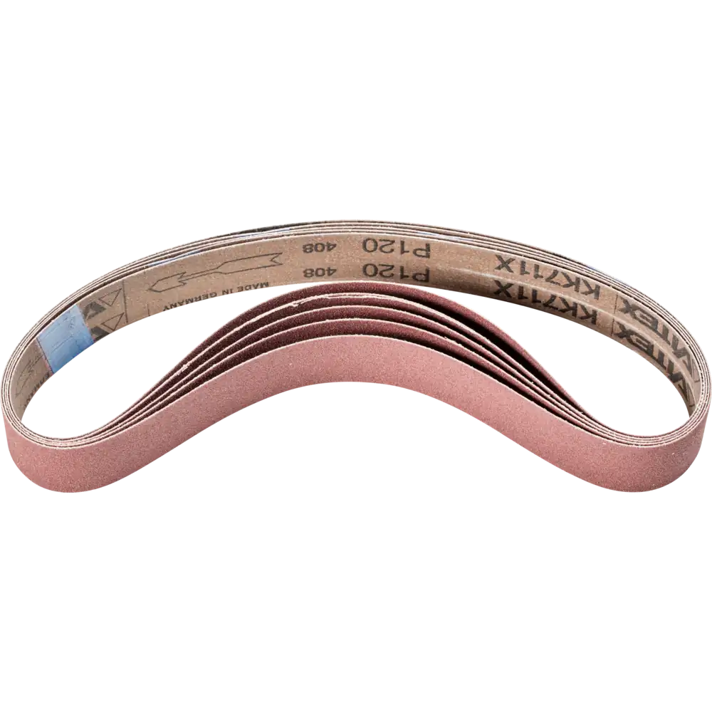 Bande abrasive en corindon PFERD TOOLS BA pour application universelle avec ponceuse à ruban
