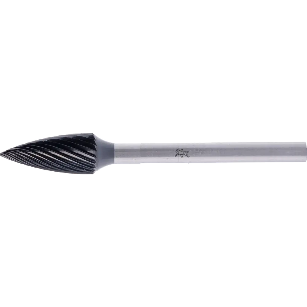 PFERD TOOLS Fraise en carbure haute performance à profil pointu SPG Ø 06x13 mm, Ø de queue 3 mm, denture 5 HC-FEP, revêtement HICOAT, universelle fine