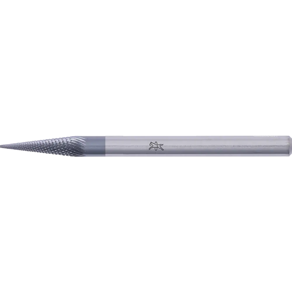 Fraise à carbure haute performance MICRO conique SKM Ø 03x11 mm - Ø 3 mm de queue - Revêtement HICOAT PFERD TOOLS