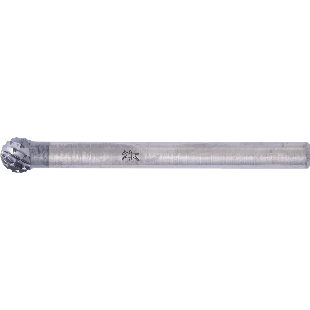 PFERD TOOLS Fraise à carbure haute performance à bout sphérique KUD Ø 04x03mm Queue Ø 3mm Z3P HICOAT revêtue pour la finition