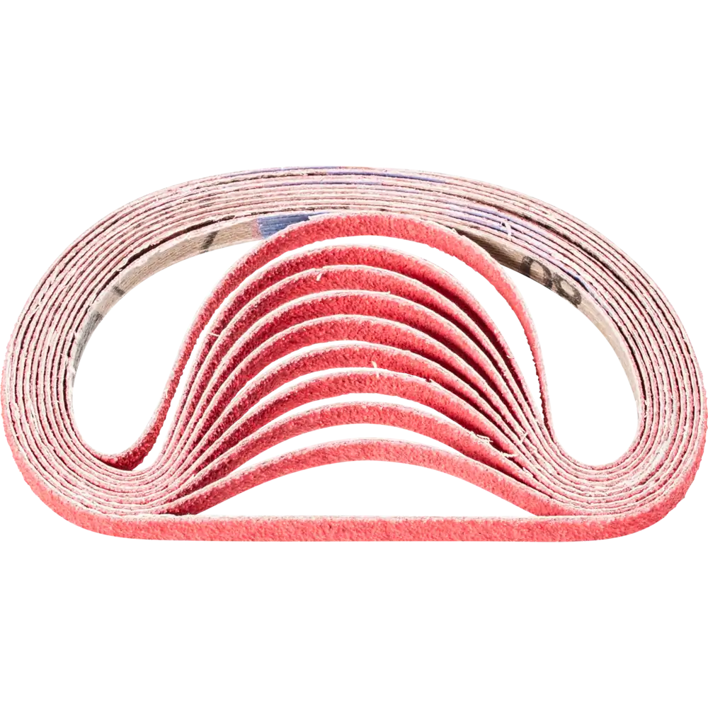 Bande abrasive en céramique PFERD TOOLS BA pour acier inoxydable avec ponceuse à bande