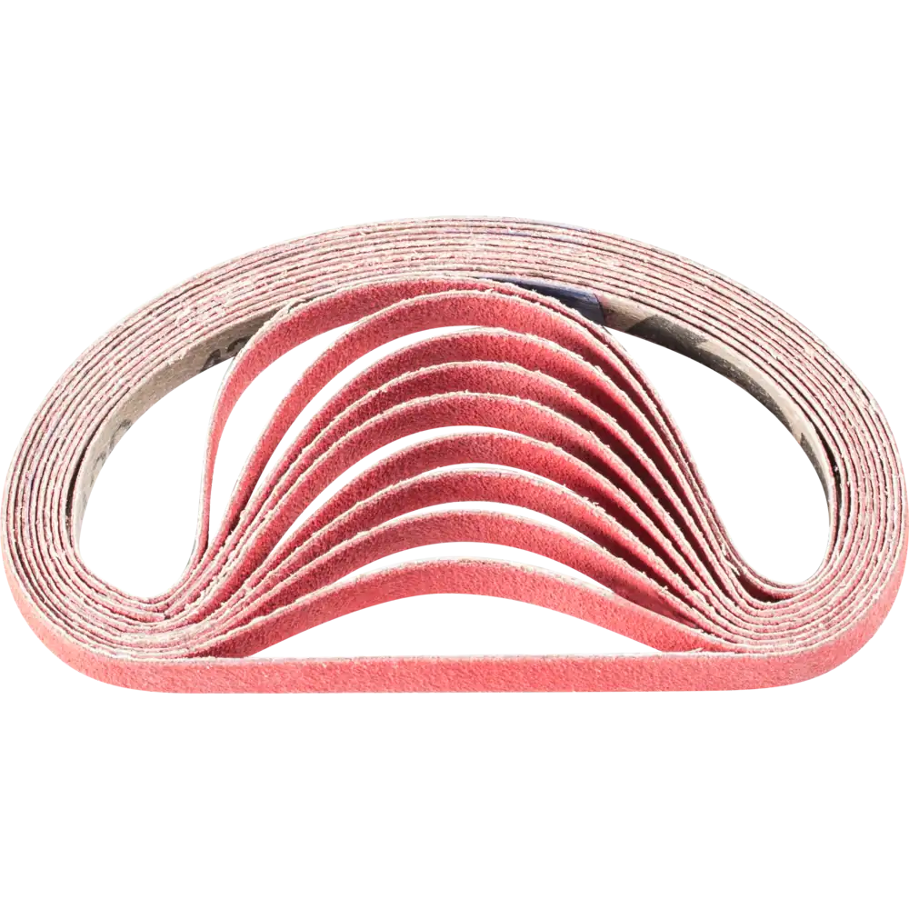 Bande abrasive en céramique PFERD TOOLS grain BA pour polissage d'acier inoxydable avec ponceuse à bande