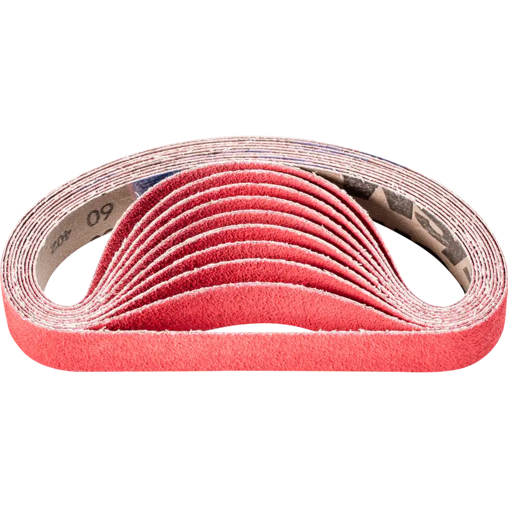 Bande de ponçage à grain céramique BA pour acier inoxydable avec ponceuse à bande PFERD TOOLS