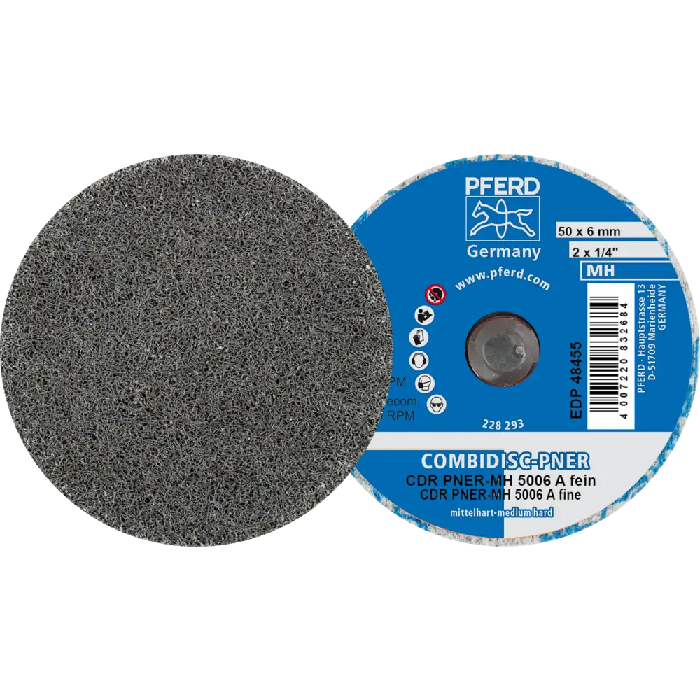 PFERD TOOLS COMBIDISC Disque en non-tissé pressé CDR PNER