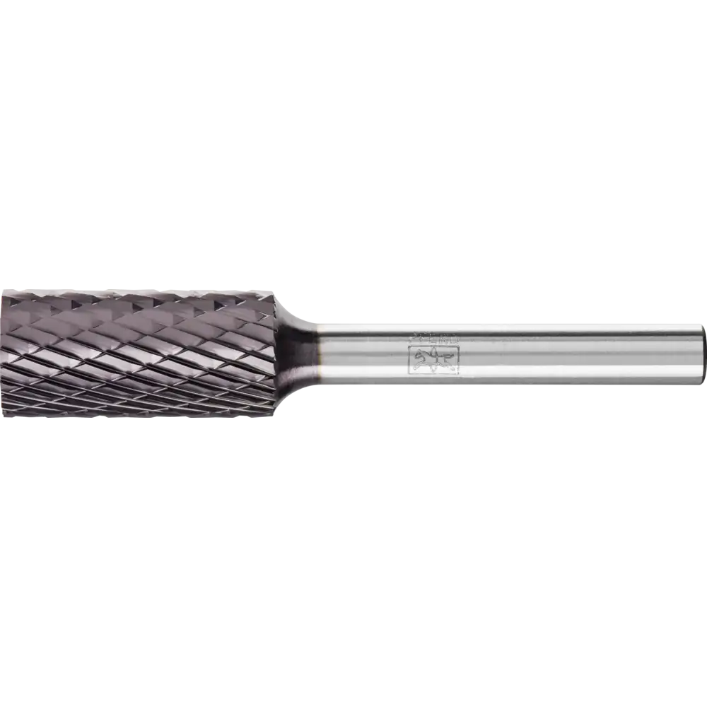 Fraise en carbure PFERD TOOLS cylindrique ZYA Z3P universelle moyenne à denture croisée HICOAT