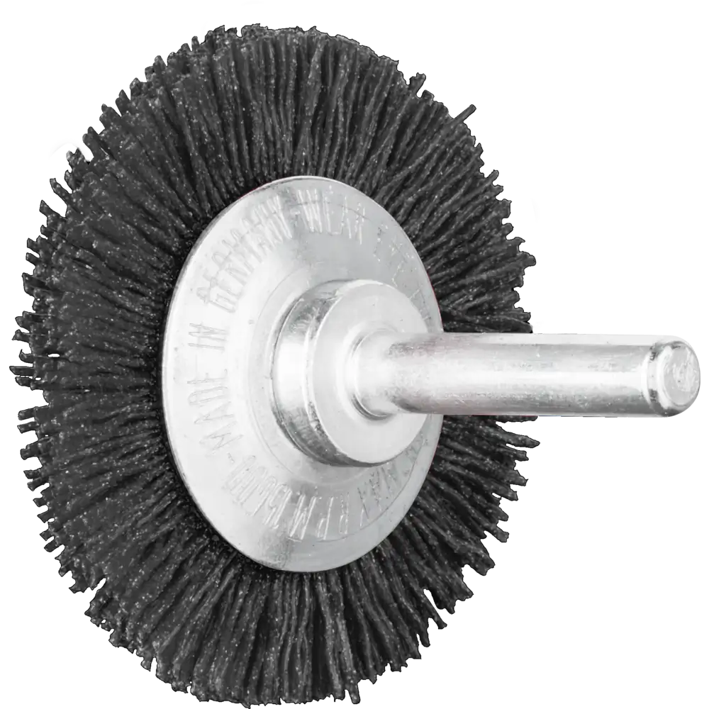 Brosse ronde non tressée RBU en filament céramique avec queue