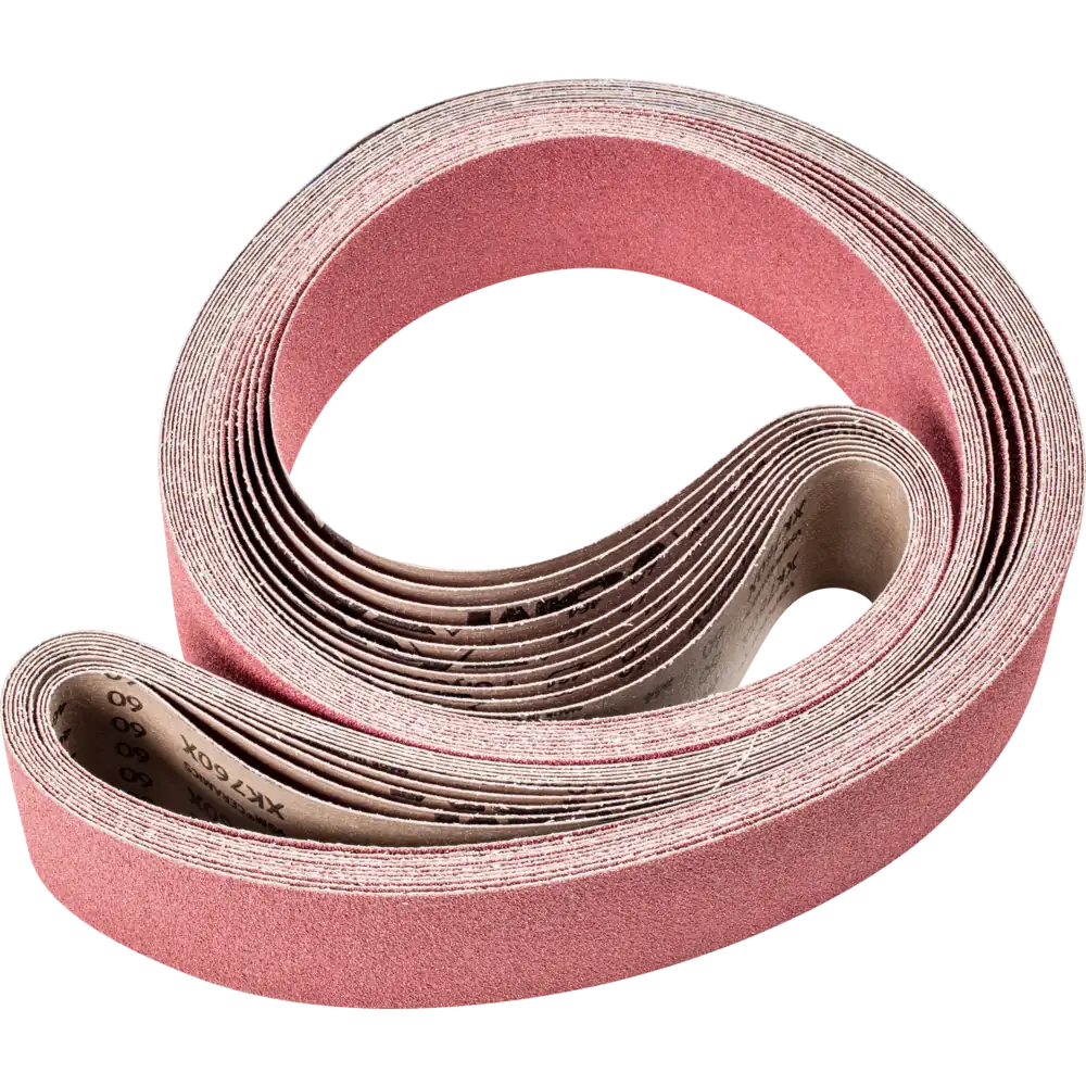 PFERD TOOLS Bande de ponçage en céramique BA pour enlèvement maximal sur acier avec ponceuse à bande longue
